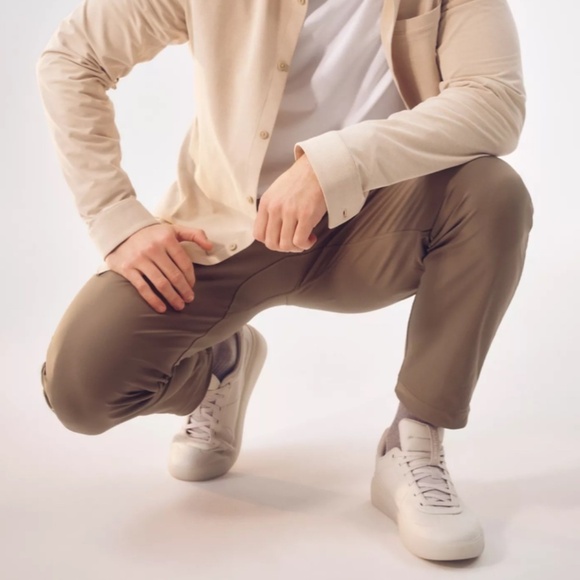 Lululemon athletica Men’s Pants ABC Classic-Fit 5 Pockets Warpstreme Tan Sz 38 - Picture 7 of 16